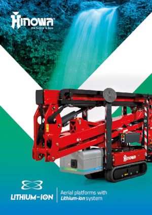 Nacele cu braț articulat pe șenile Hinowa Goldlift 14.70 IIIS