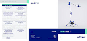 Nacele cu braț articulat pe șenile Oil & Steel Octoplus 17