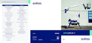 Nacele cu braț articulat pe șenile Oil & Steel Octoplus 21