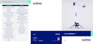 Nacele cu braț articulat pe șenile Oil & Steel Octoplus 21