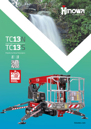 Nacele cu braț articulat pe șenile Hinowa TeleCrawler 13S