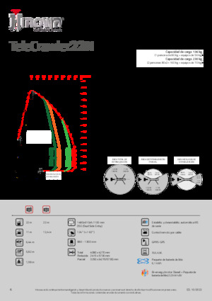 Nacele cu braț articulat pe șenile Hinowa TeleCrawler 22N
