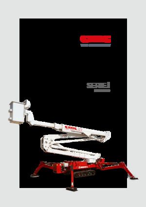 Nacele cu braț articulat pe șenile CMC i27