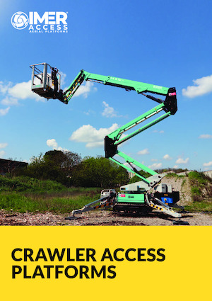 Nacele cu braț articulat pe șenile Imer IM R 15 DA