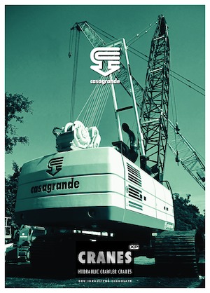 Macarale pe șenile - braț cu zăbrele Casagrande C400 XP