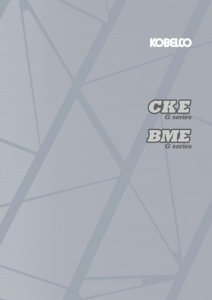 Macarale pe șenile - braț cu zăbrele Kobelco CKE1100G