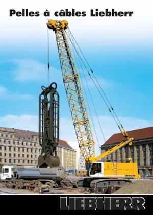 Macarale pe șenile - braț cu zăbrele Liebherr HS 872 HD-Litr. (19,6 t)