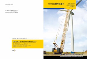 Macarale pe șenile - braț cu zăbrele XCMG QUY350