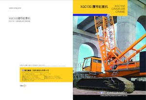 Macarale pe șenile - braț cu zăbrele XCMG XGC130