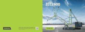 Macarale pe șenile - braț cu zăbrele Zoomlion ZCC2600