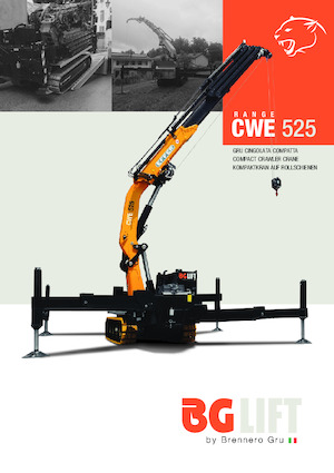 Macarale pe șenile - braț telescopic BG Lift CWE 525