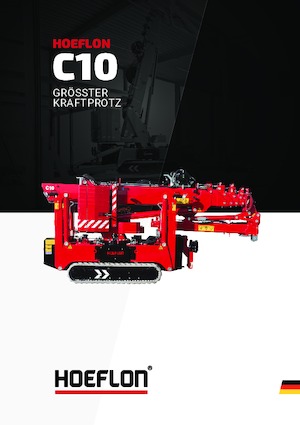 Macarale pe șenile - braț telescopic Hoeflon Hoeflon C10