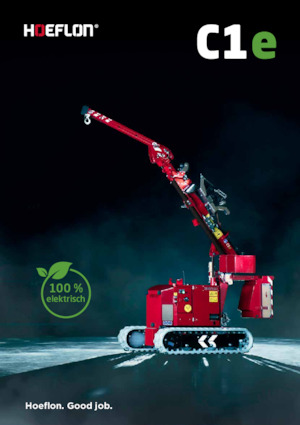 Macarale pe șenile - braț telescopic Hoeflon Hoeflon C1e