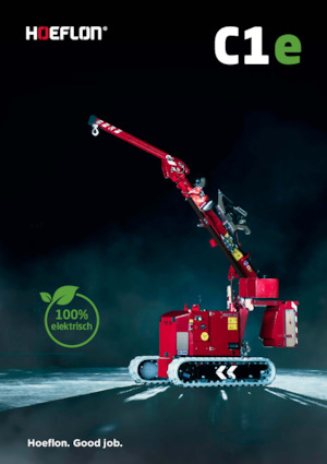 Macarale pe șenile - braț telescopic Hoeflon Hoeflon C1e