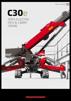 Macarale pe șenile - braț telescopic Hoeflon Hoeflon C30e