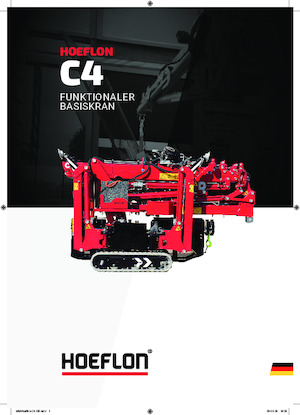 Macarale pe șenile - braț telescopic Hoeflon Hoeflon C4e