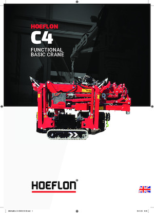 Macarale pe șenile - braț telescopic Hoeflon Hoeflon C4e