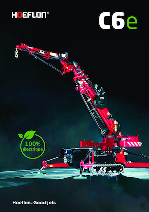 Macarale pe șenile - braț telescopic Hoeflon Hoeflon C6e