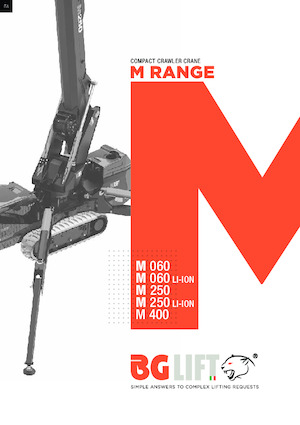 Macarale pe șenile - braț telescopic BG Lift M 060 Li-ion
