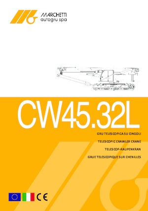 Macarale pe șenile - braț telescopic Marchetti Orsa 45.32L