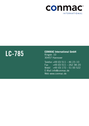 Macarale pe șenile - braț telescopic Maeda LC 785