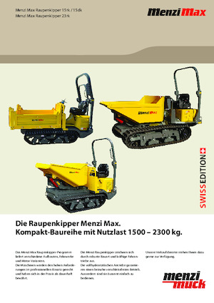 Dumpere pe Şenile Menzi 23rk