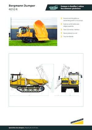 Dumpere pe Şenile Bergmann 4010R