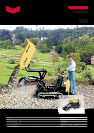 Dumpere pe Şenile Yanmar C 08 Power +