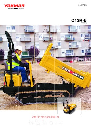Dumpere pe Şenile Yanmar C 12 RB