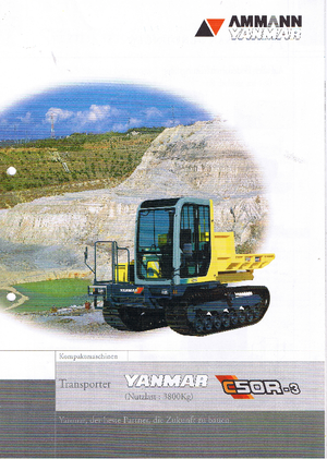 Dumpere pe Şenile Yanmar C 50 R 3