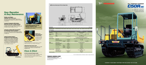 Dumpere pe Şenile Yanmar C 50 R 3