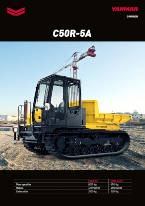 Dumpere pe Şenile Yanmar C50R-5A 