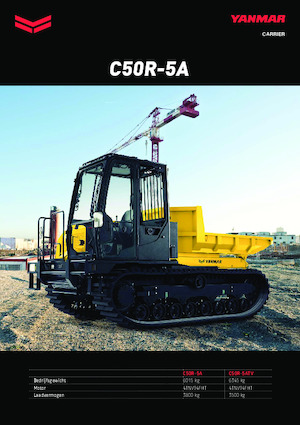Dumpere pe Şenile Yanmar C50R-5A 