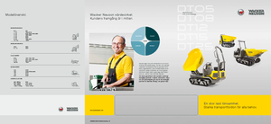 Dumpere pe Şenile Wacker Neuson DT08