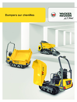 Dumpere pe Şenile Wacker Neuson DT10