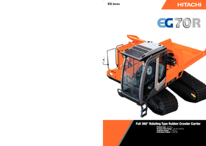 Dumpere pe Şenile Hitachi EG 70 R 3