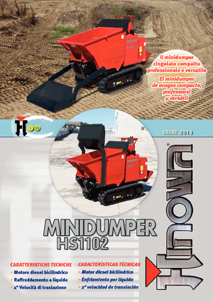 Dumpere pe Şenile Hinowa HS1102