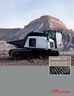 Dumpere pe Şenile Prinoth Panther T7R