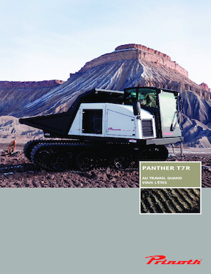 Dumpere pe Şenile Prinoth Panther T7R