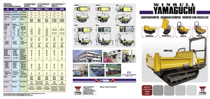 Dumpere pe Şenile Yamaguchi WB 07 ß