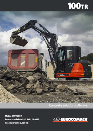 Excavatoare pe șenile Eurocomach 100 TR