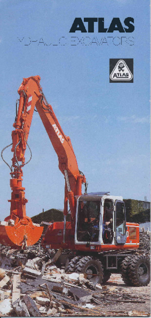 Excavatoare pe șenile Atlas 1004 