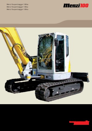 Excavatoare pe șenile Menzi 100na