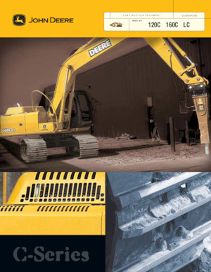 Excavatoare pe șenile John Deere Construction 120C