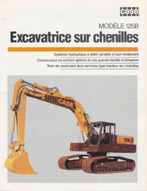 Excavatoare pe șenile Case 125B
