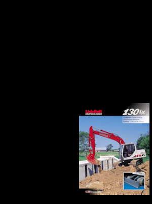 Excavatoare pe șenile Link-Belt 130 LX