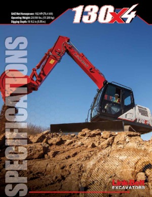 Excavatoare pe șenile Link-Belt 130 X4