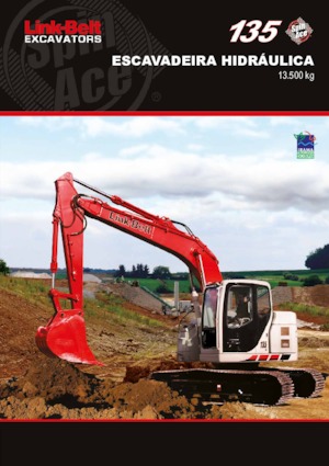 Excavatoare pe șenile Link-Belt 135 Spin Ace
