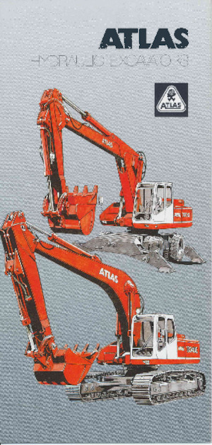 Excavatoare pe șenile Atlas 1404 