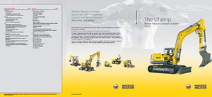 Excavatoare pe șenile Wacker Neuson 14504